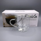 Borosilicate Double Wall Insulated Glasses - Cappuccino cup Set of 2- 225ml