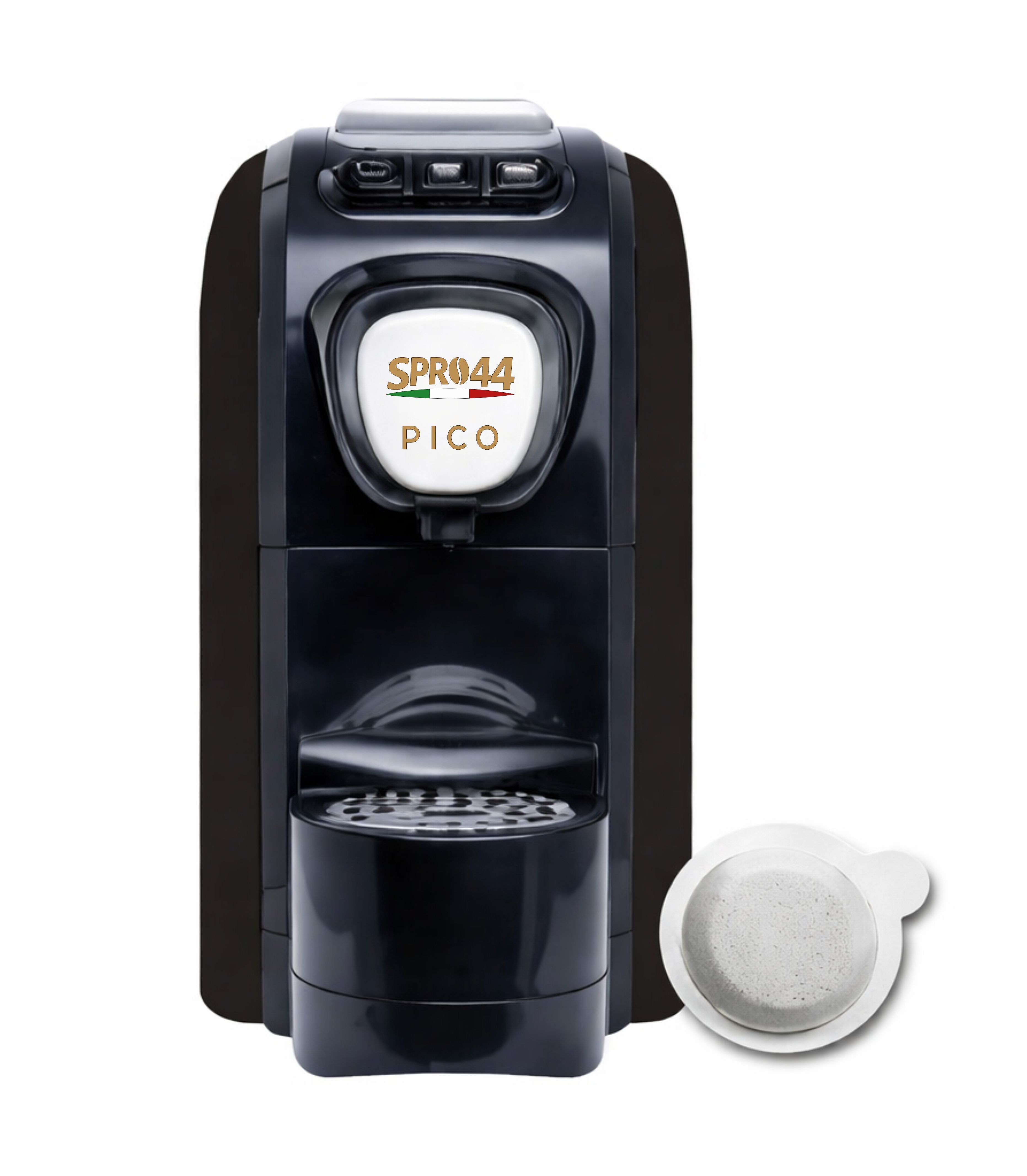 Spro44 Espresso Pod Machine -PICO- Total Black